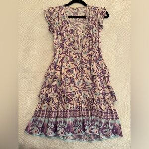 Floral Summer Dress-Size Small